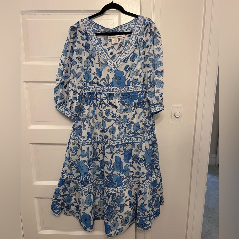 Gretchen Scott Designs tiered maxi dress